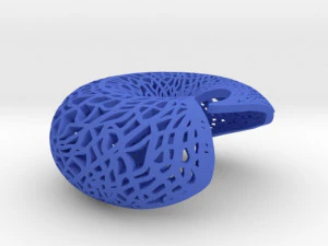 leafy torus lampshed 3D Print Model