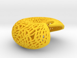leafy torus lampshed Modello di stampa 3D