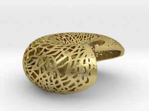 leafy torus lampshed 3D Print Model