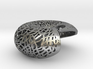 leafy torus lampshed Modello di stampa 3D