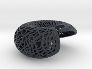 leafy torus lampshed Modello di stampa 3D