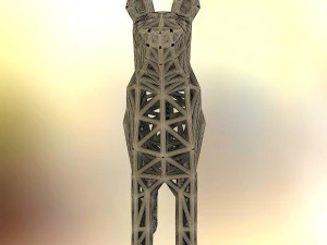 german shepherd 3D Print Model
