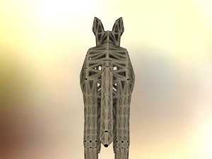 german shepherd Modelo de impresión 3D