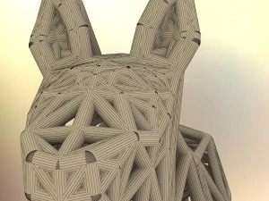 german shepherd 3D Print Model