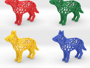 german shepherd 3D Print Model