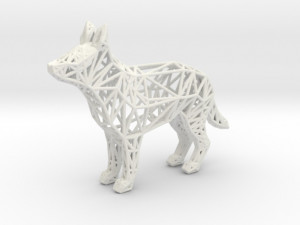 german shepherd Modelo de impresión 3D