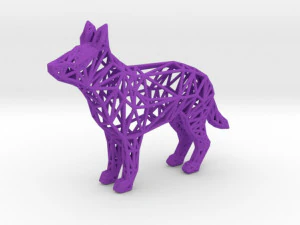 german shepherd 3D Print Model