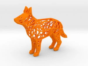 german shepherd 3D Print Model