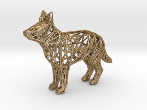 german shepherd Modelo de impresión 3D