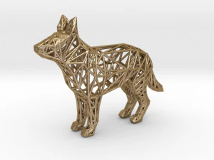 german shepherd 3D Print Model