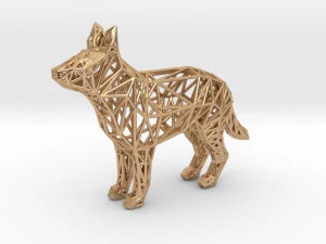 german shepherd 3D Print Model