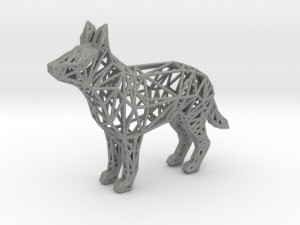 german shepherd Modelo de impresión 3D