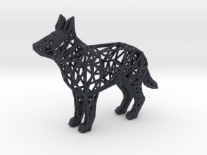 german shepherd Modelo de impresión 3D