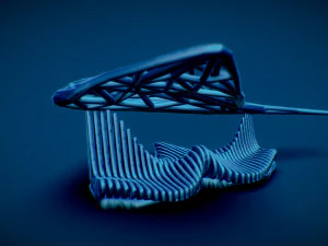 sting ray 3D Print Model
