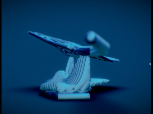 sting ray 3D Print Model
