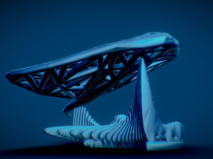 sting ray 3D Print Model