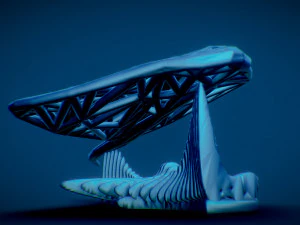 sting ray 3D Print Model