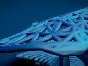 sting ray 3D Print Model