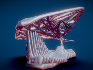sting ray 3D Print Model