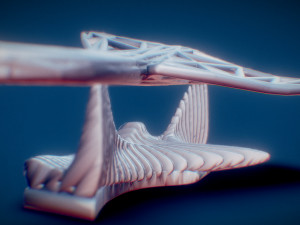 sting ray 3D Print Model