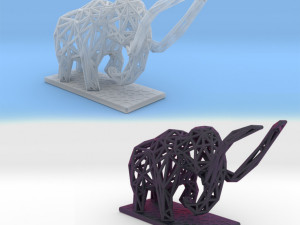 mammoth 3D Print Model