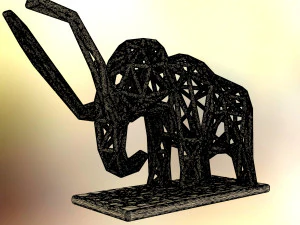 mammoth 3D Print Model