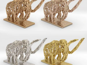 mammoth 3D Print Model
