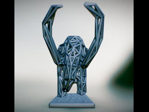 mammoth 3D Print Model
