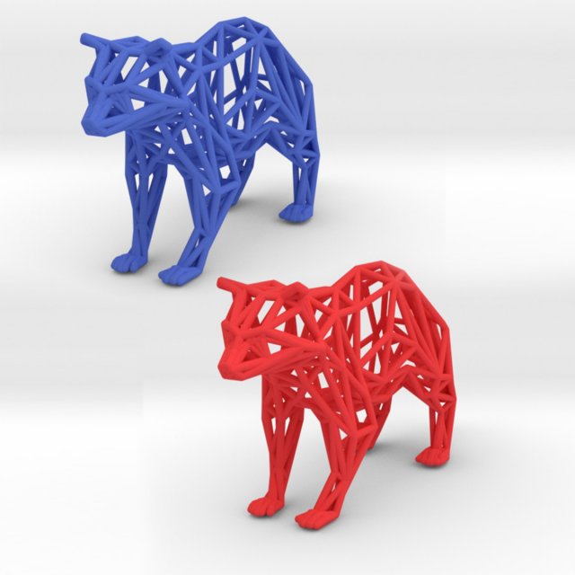 racoon Modello di stampa 3D .c4d .max .obj .3ds .fbx .stl .blend 