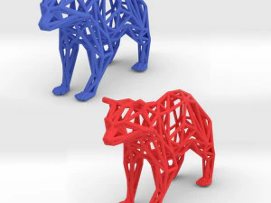 너구리 3D 프린트 모델