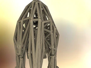 racoon 3D Print Model