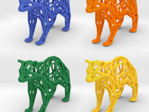racoon Modello di stampa 3D