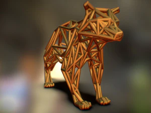 racoon 3D Print Model