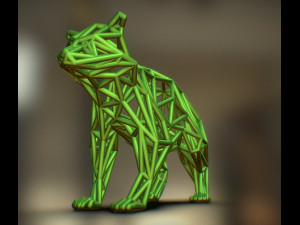 racoon Modello di stampa 3D