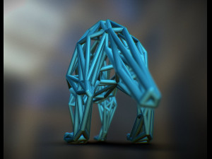 racoon Modello di stampa 3D