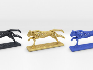 cheetah 3D Baskı Modeli