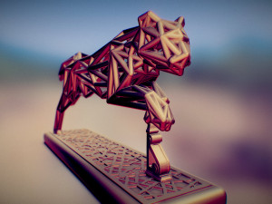 cheetah 3D Baskı Modeli