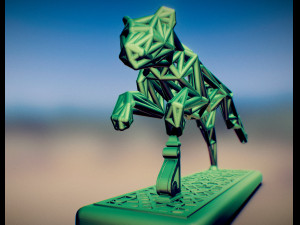 cheetah 3D Baskı Modeli