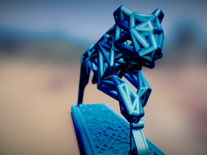 cheetah 3D Baskı Modeli