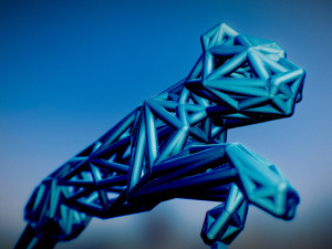 cheetah 3D Baskı Modeli