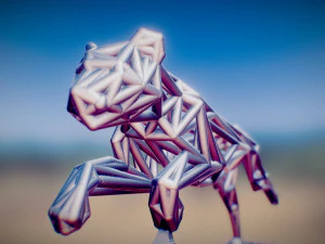 चीता 3D प्रिंट मॉडल