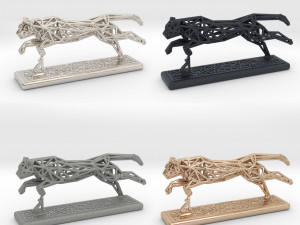 cheetah 3D Baskı Modeli