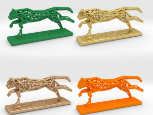 cheetah 3D Baskı Modeli