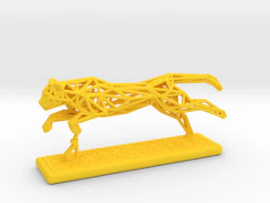 चीता 3D प्रिंट मॉडल