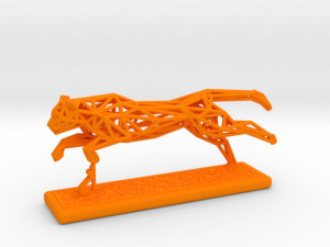 cheetah 3D Baskı Modeli