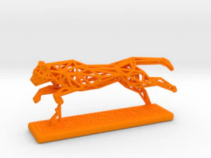 चीता 3D प्रिंट मॉडल