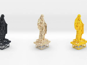 christ statue 3D Print Model