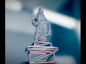 christ statue 3D Print Model