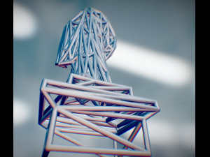 christ statue 3D 프린트 모델