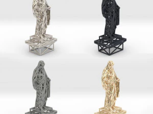christ statue 3D Print Model